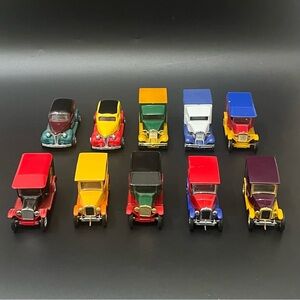 Lot of 10 Vintage Matchbox Brewery Cars Ford & Chevy